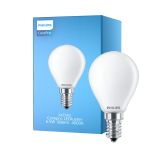 Philips Corepro LED Lustre E14 Kogel Mat 6.5W 806lm - 840 Koel Wit | Vervangt 60W